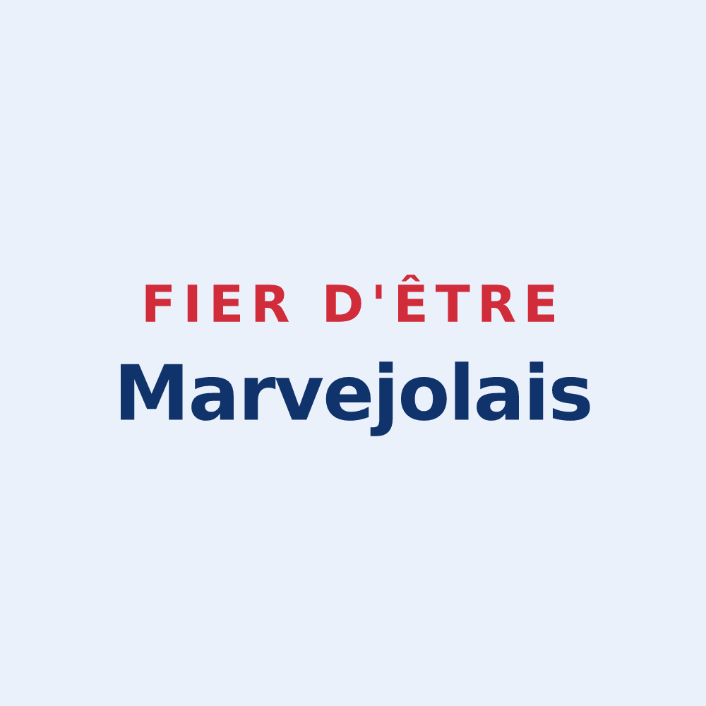 Sticker « Fier d'être Marvejolais » — design pour Marvejols