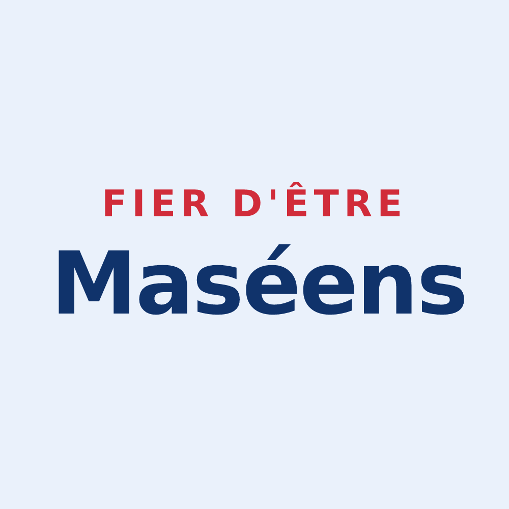 Sticker « Fier d'être Maséens » — design pour Mas-Grenier