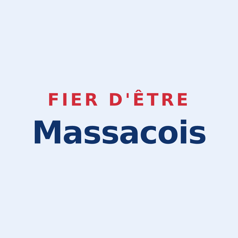 Sticker « Fier d'être Massacois » — design pour Massac