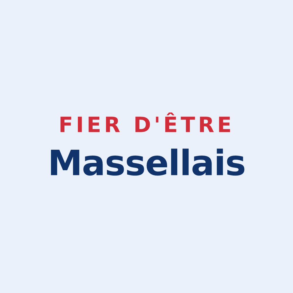 Sticker « Fier d'être Massellais » — design pour Masseilles