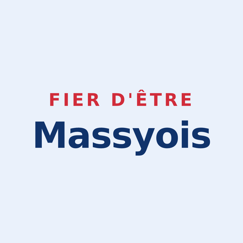 Sticker « Fier d'être Massyois » — design pour Massy