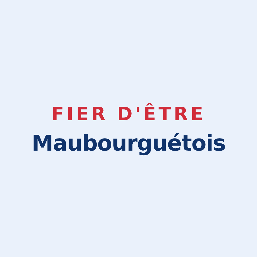 Sticker « Fier d'être Maubourguétois » — design pour Maubourguet