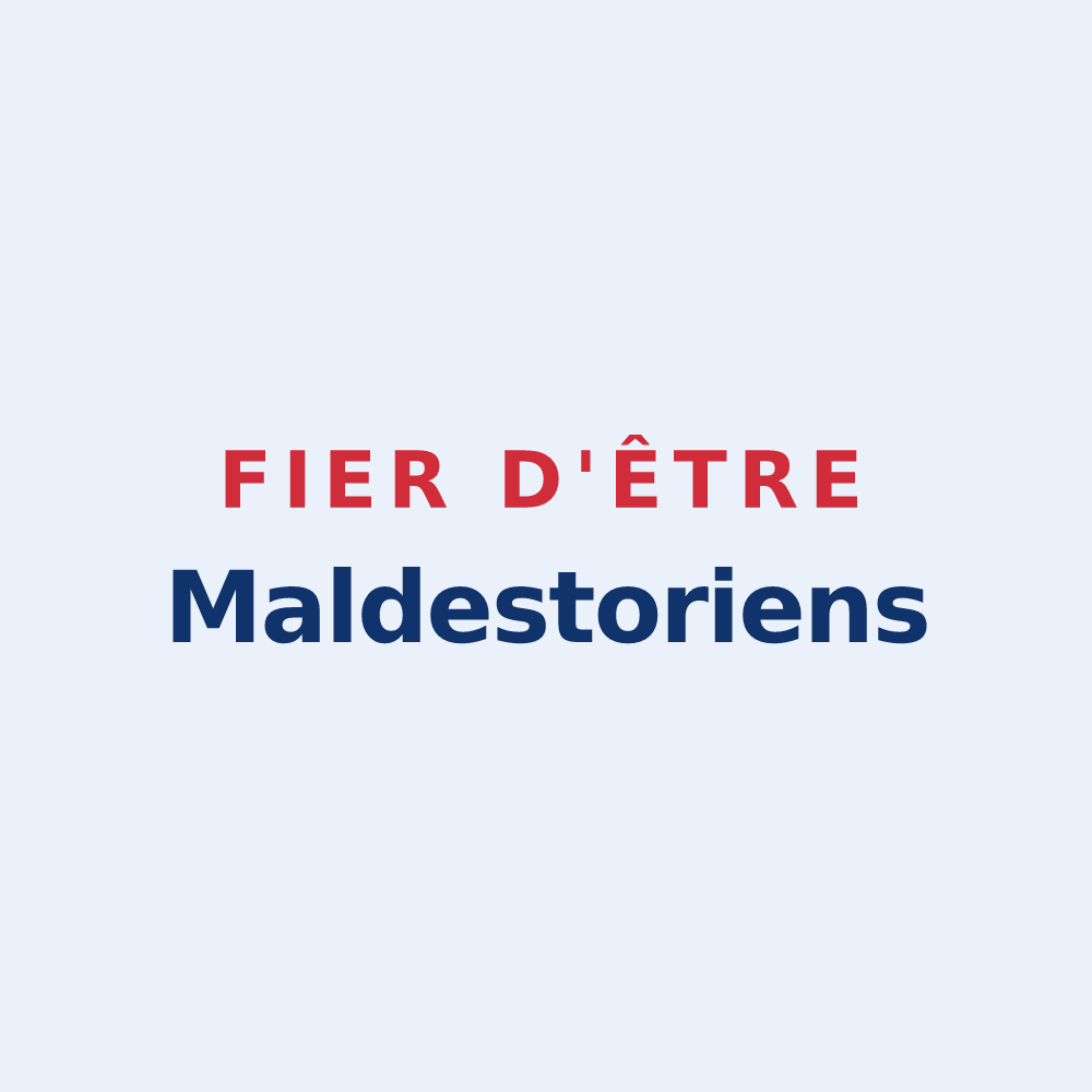 Sticker « Fier d'être Maldestoriens » — design pour Maudétour-en-Vexin