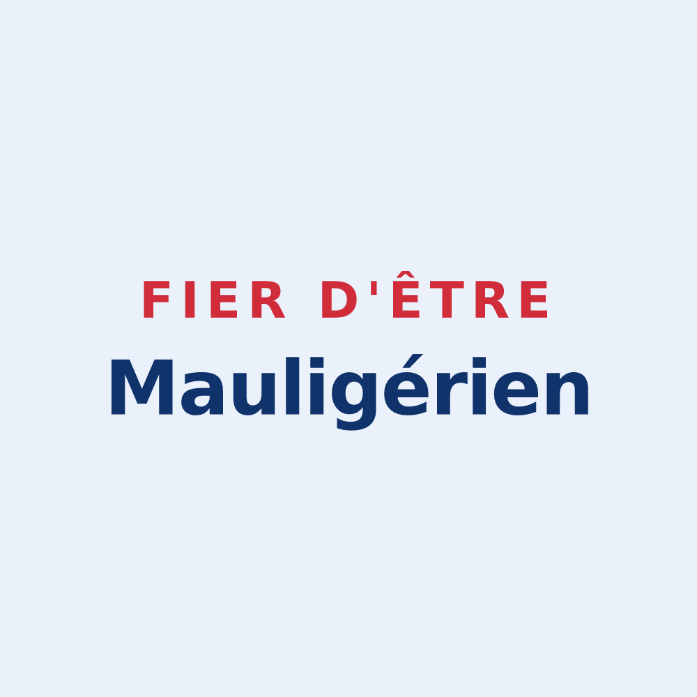 Sticker « Fier d'être Mauligérien » — design pour Mauges-sur-Loire