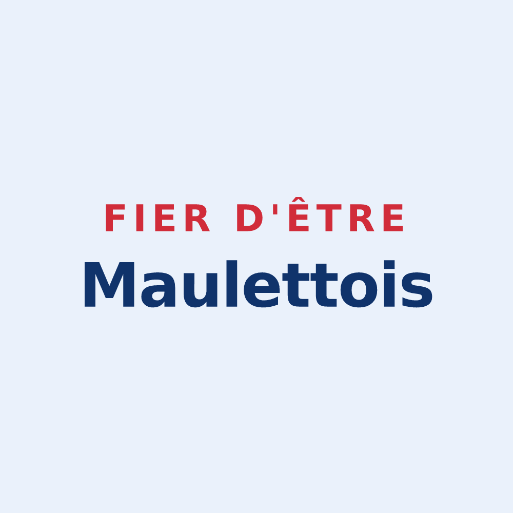 Sticker « Fier d'être Maulettois » — design pour Maulette