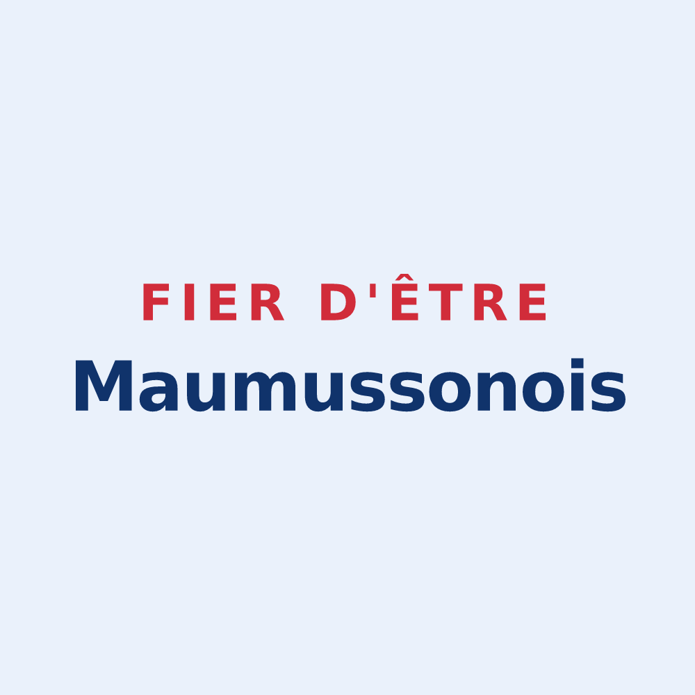Sticker « Fier d'être Maumussonois » — design pour Maumusson