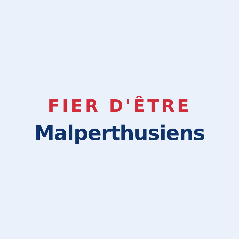 Sticker « Fier d'être Malperthusiens » — design pour Mauperthuis