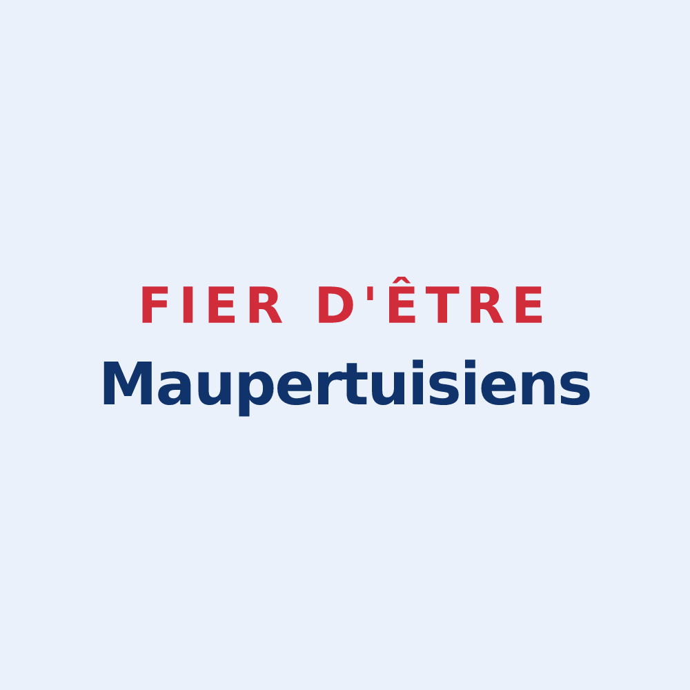 Sticker « Fier d'être Maupertuisiens » — design pour Maupertuis