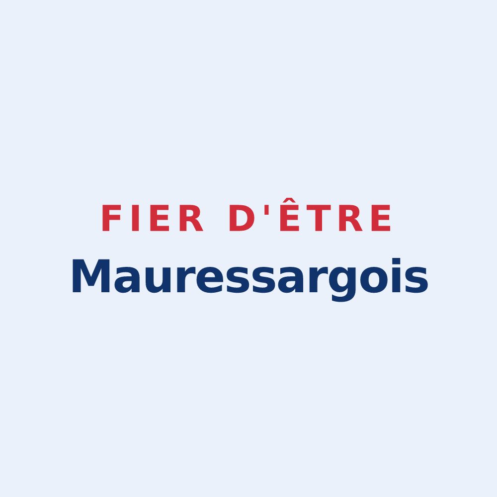 Sticker « Fier d'être Mauressargois » — design pour Mauressargues