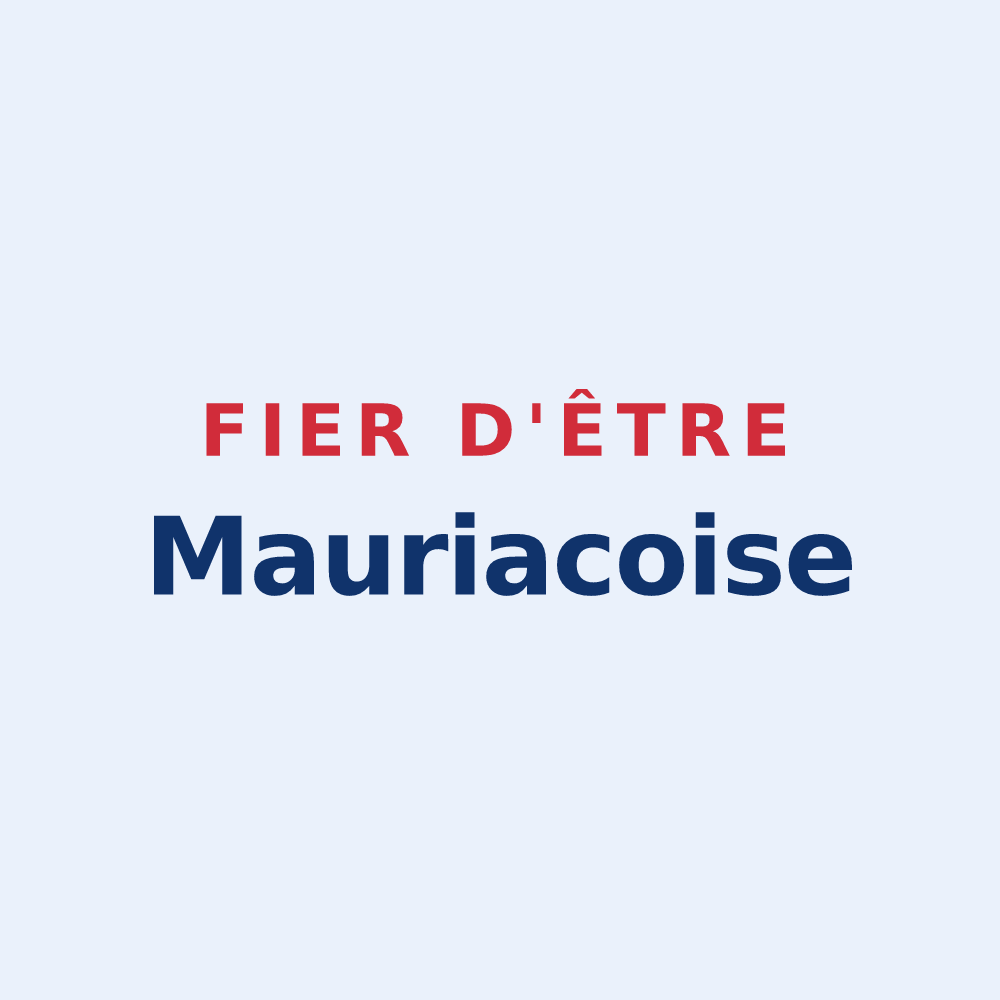 Sticker « Fier d'être Mauriacoise » — design pour Mauriac