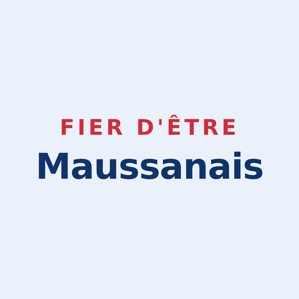 Sticker « Fier d'être Maussanais » — design pour Maussane-les-Alpilles
