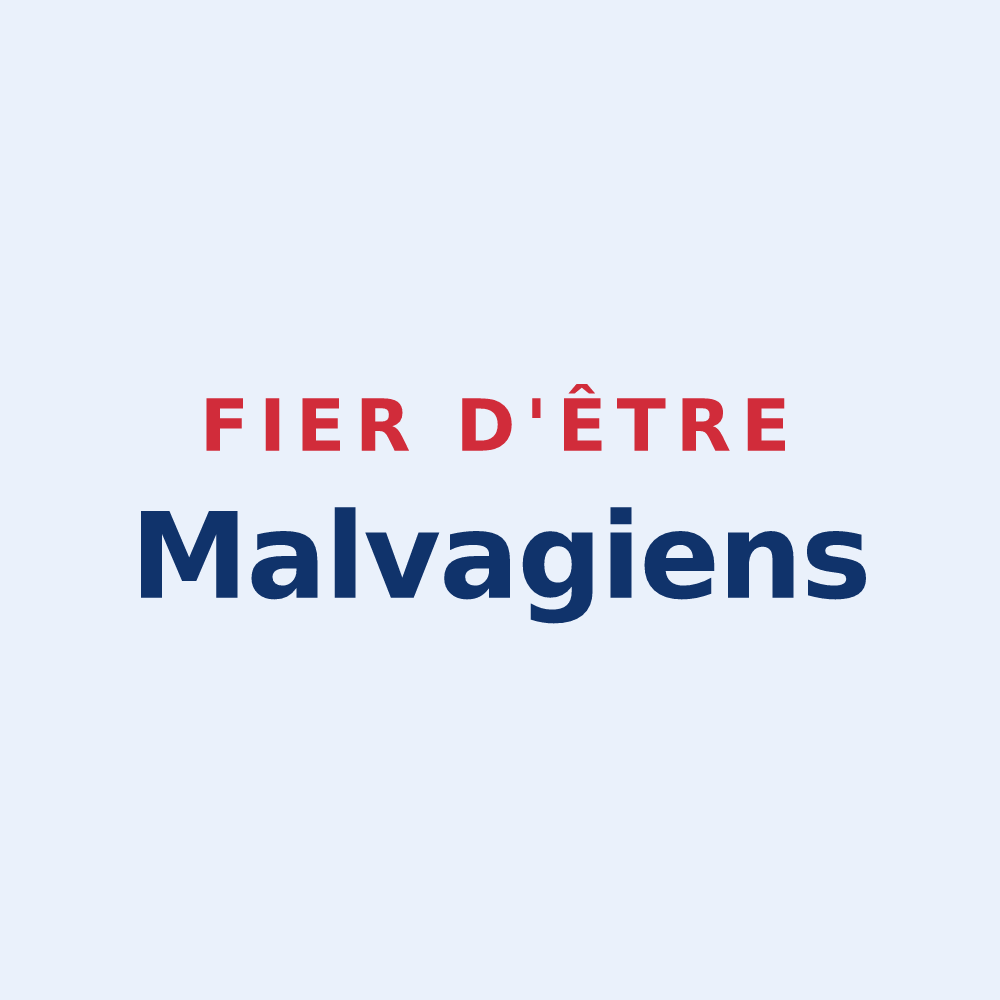 Sticker « Fier d'être Malvagiens » — design pour Mauvages