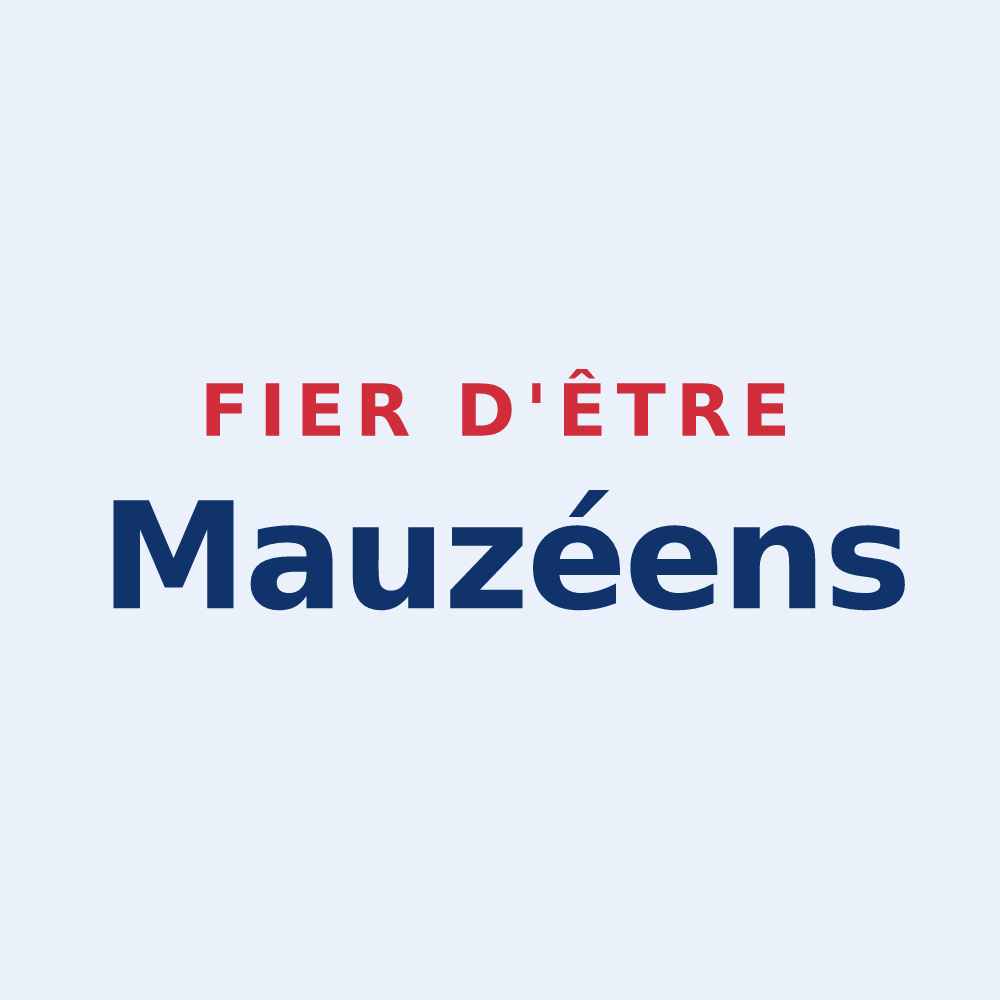 Sticker « Fier d'être Mauzéens » — design pour Mauzé-sur-le-Mignon