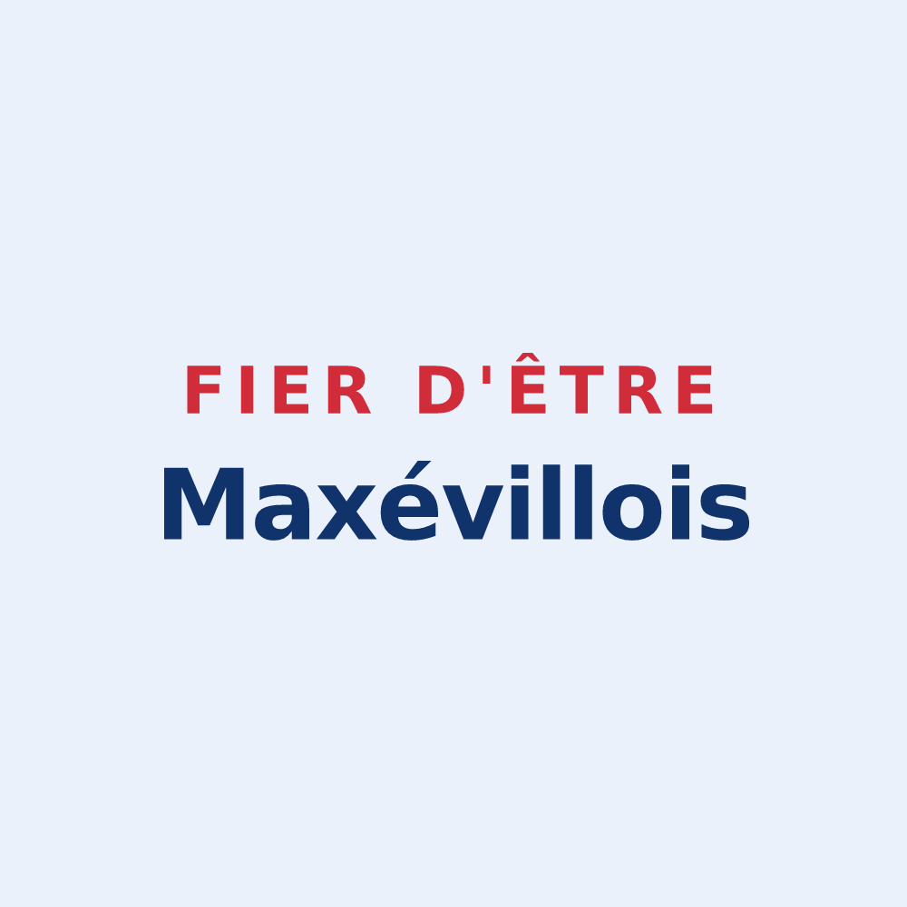 Sticker « Fier d'être Maxévillois » — design pour Maxéville