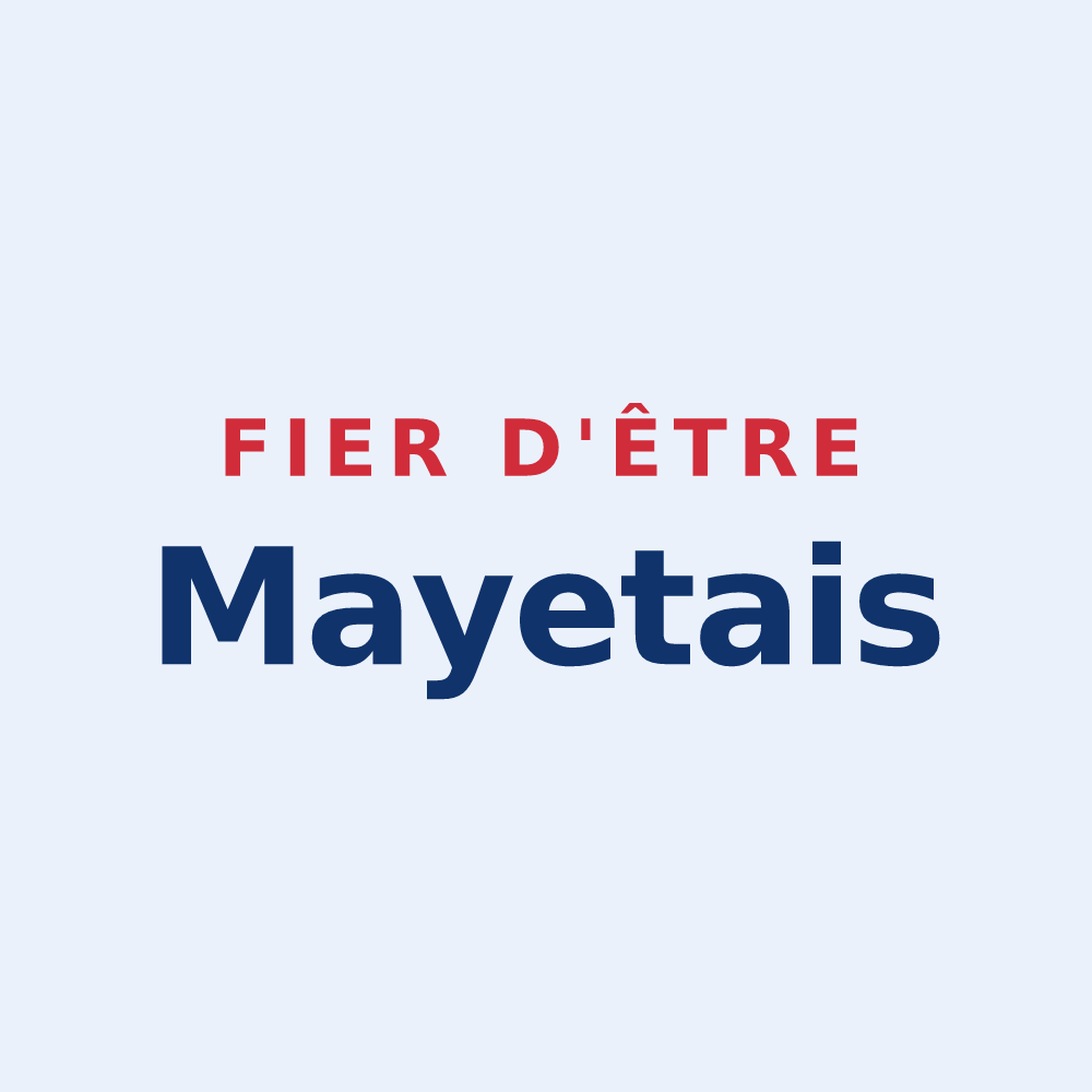 Sticker « Fier d'être Mayetais » — design pour Mayet