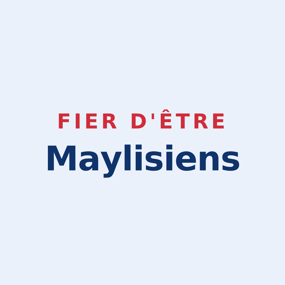 Sticker « Fier d'être Maylisiens » — design pour Maylis