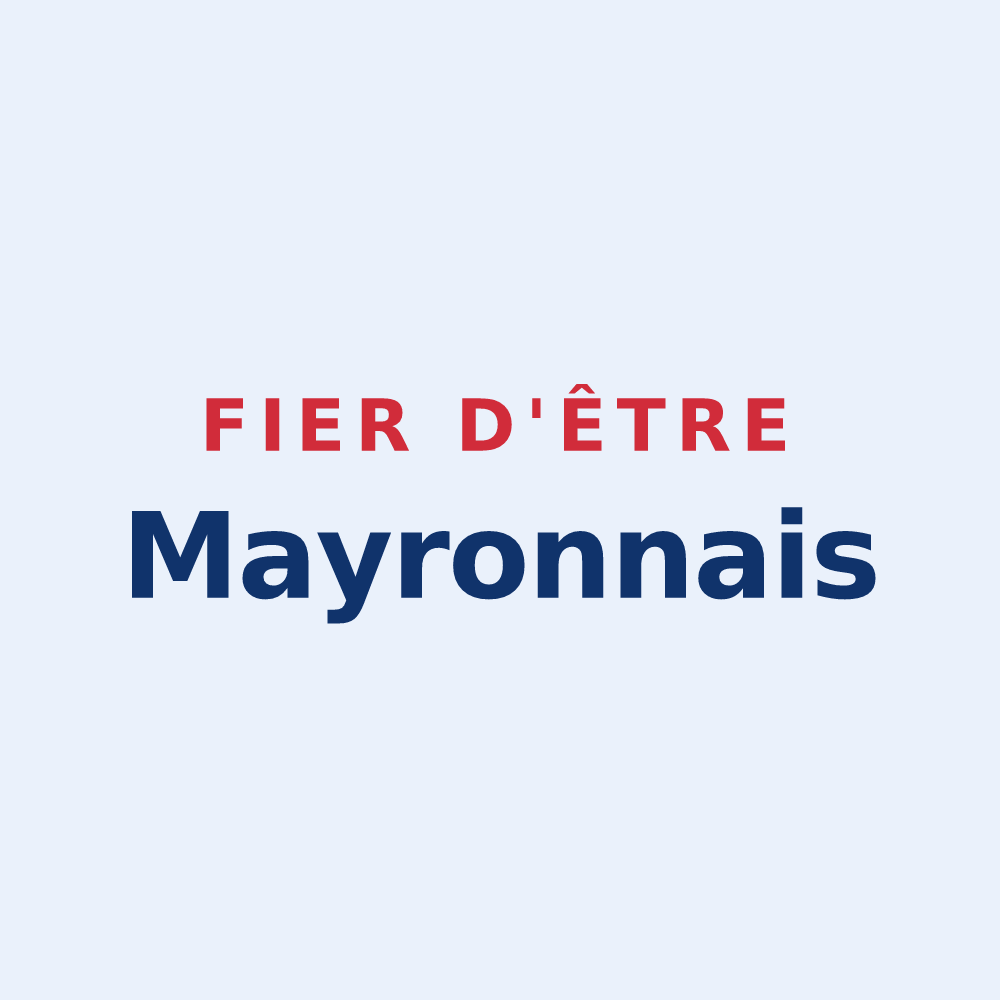 Sticker « Fier d'être Mayronnais » — design pour Mayronnes