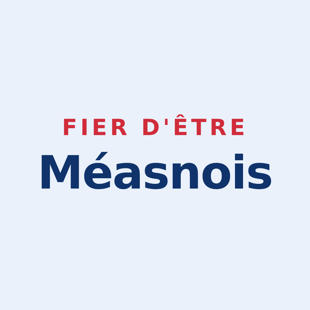 Sticker « Fier d'être Méasnois » — design pour Méasnes