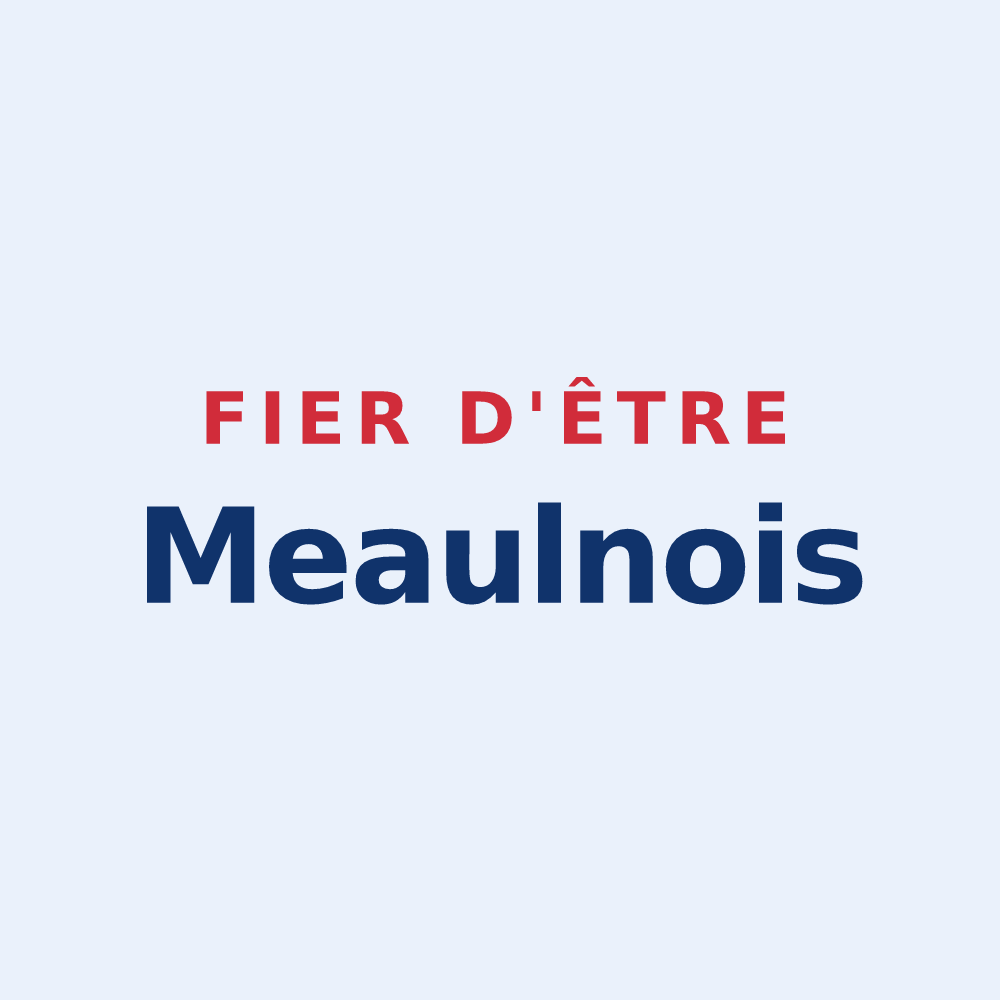 Sticker « Fier d'être Meaulnois » — design pour Meaulne-Vitray