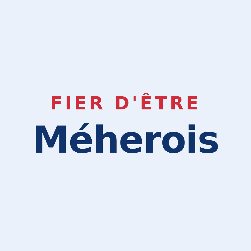 Sticker « Fier d'être Méherois » — design pour Méhers