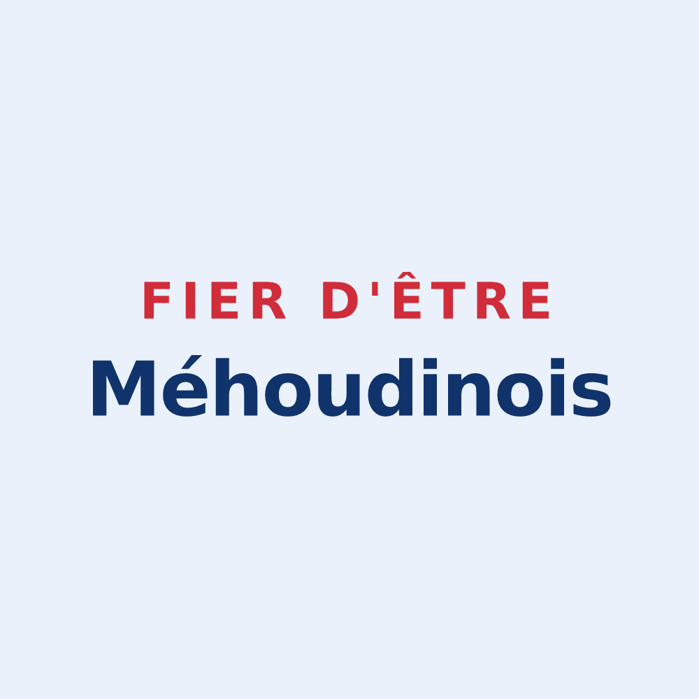 Sticker « Fier d'être Méhoudinois » — design pour Méhoudin