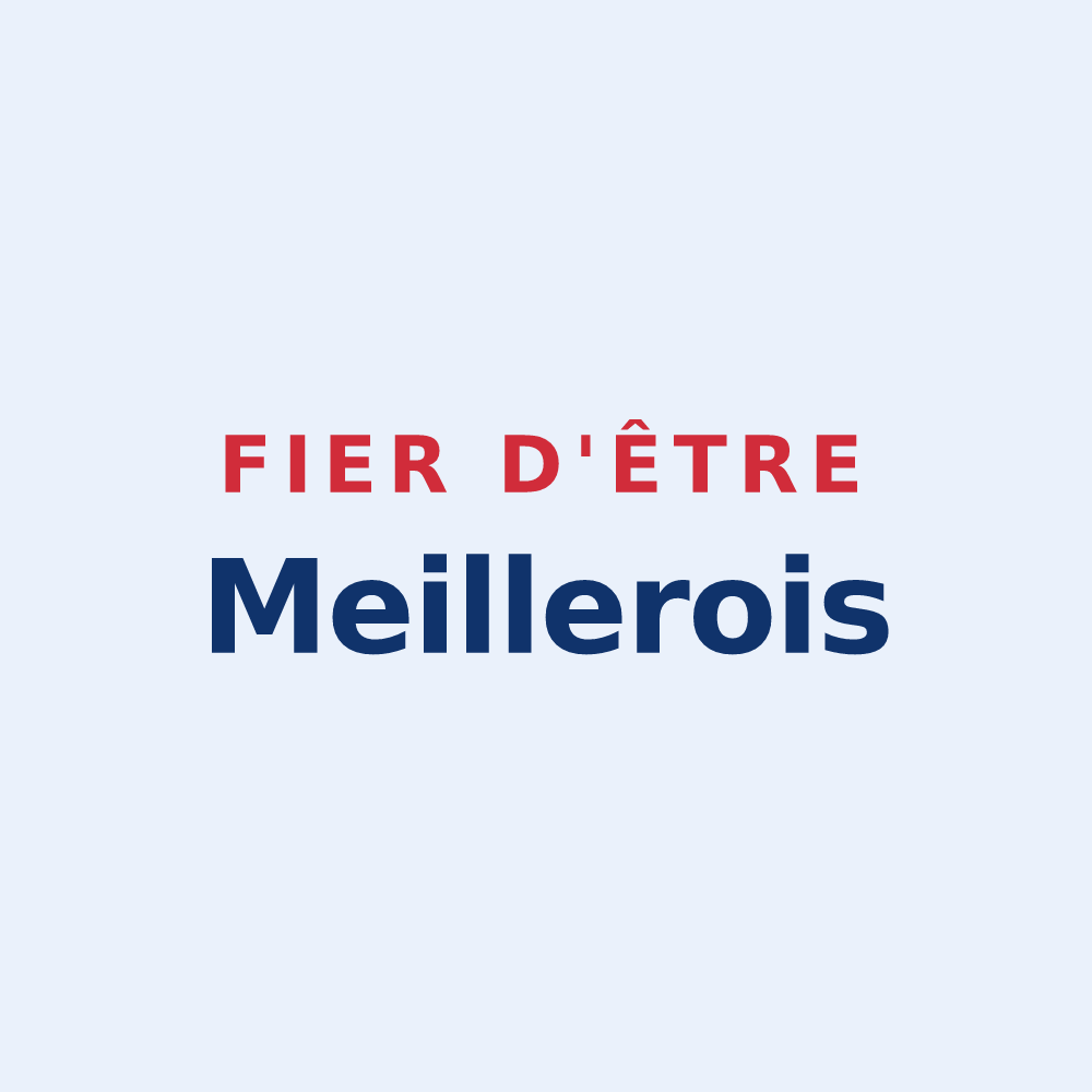 Sticker « Fier d'être Meillerois » — design pour Meillers