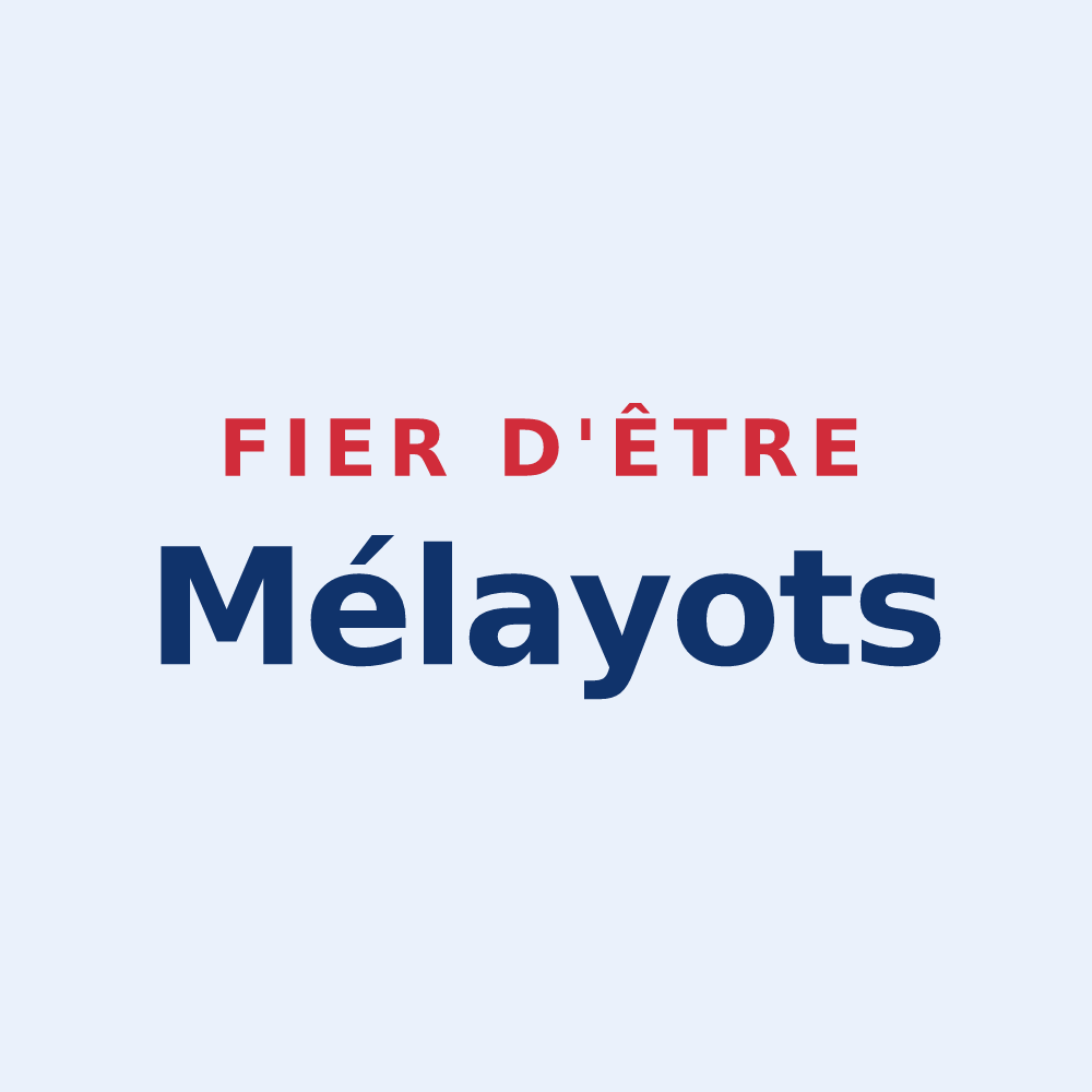 Sticker « Fier d'être Mélayots » — design pour Melay