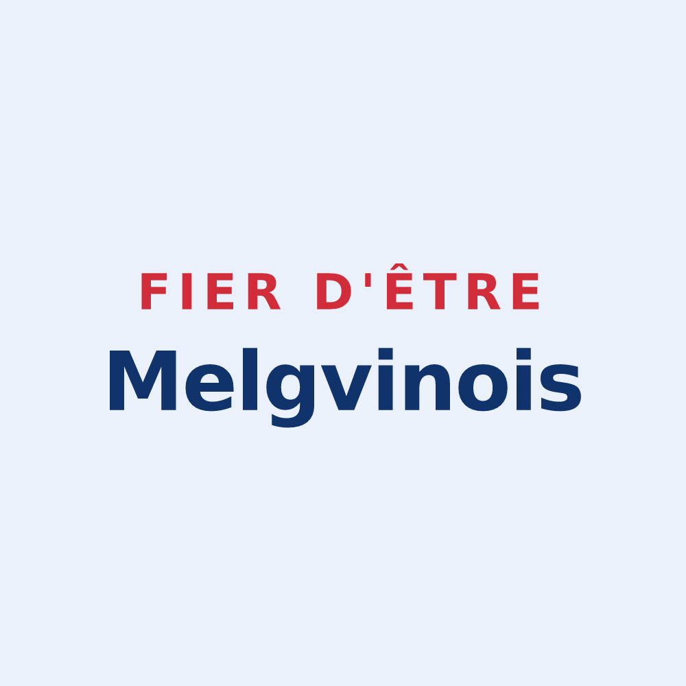 Sticker « Fier d'être Melgvinois » — design pour Melgven