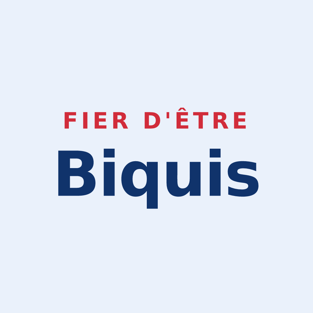 Sticker « Fier d'être Biquis » — design pour Méligny-le-Petit