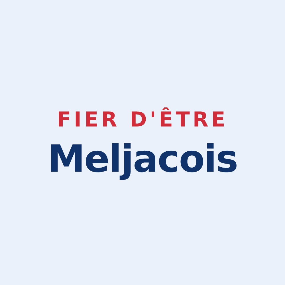 Sticker « Fier d'être Meljacois » — design pour Meljac