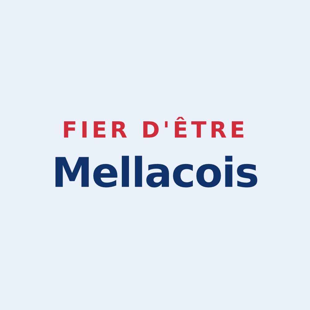 Sticker « Fier d'être Mellacois » — design pour Mellac