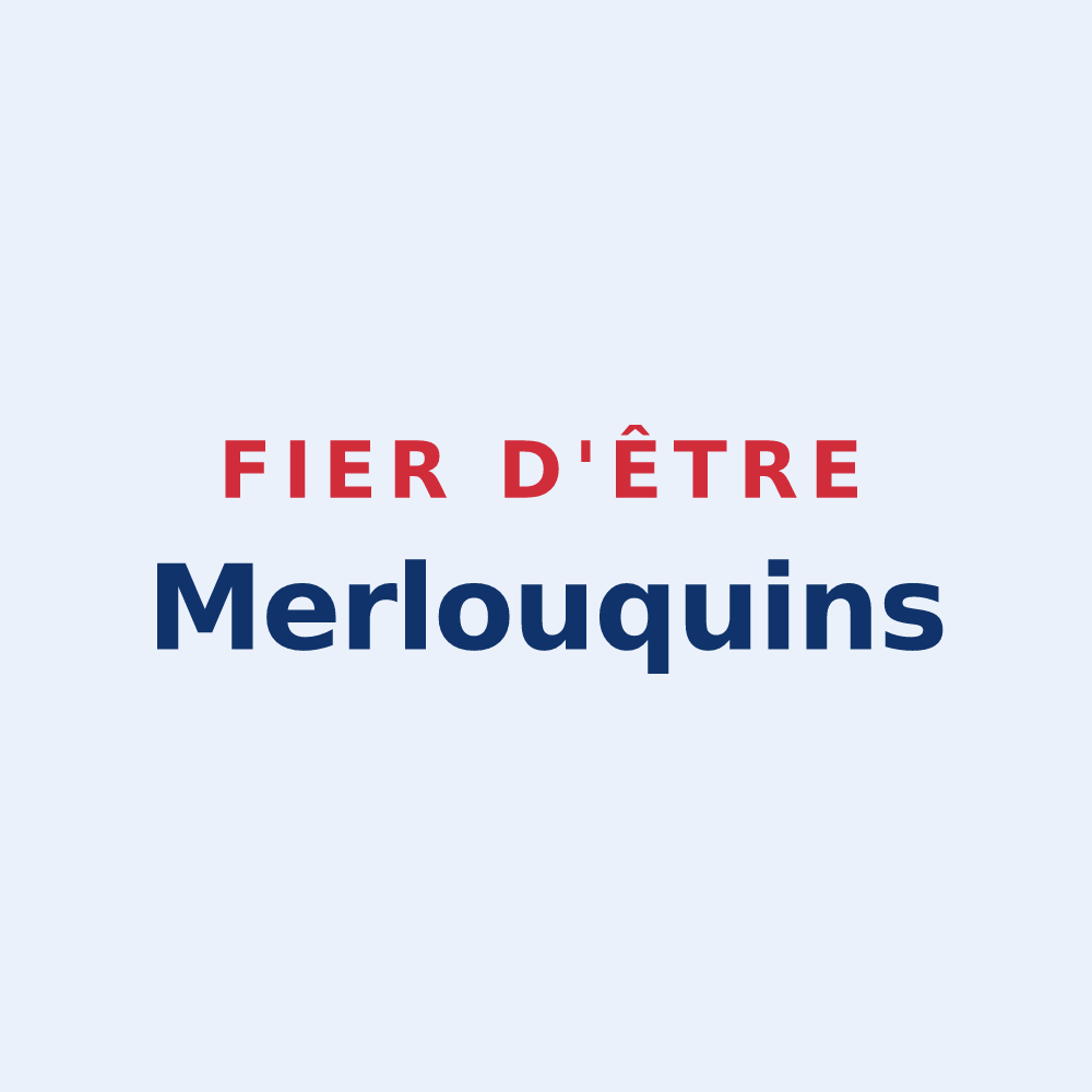 Sticker « Fier d'être Merlouquins » — design pour Mello