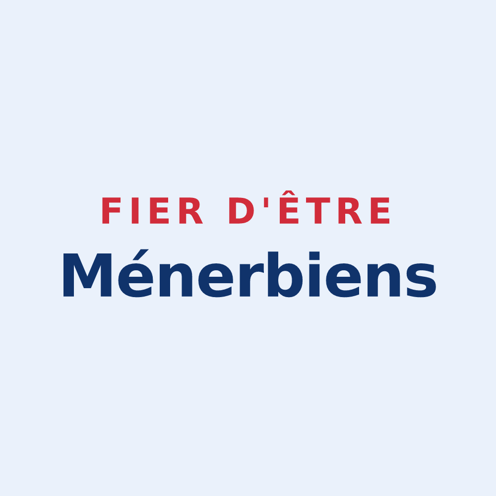 Sticker « Fier d'être Ménerbiens » — design pour Ménerbes