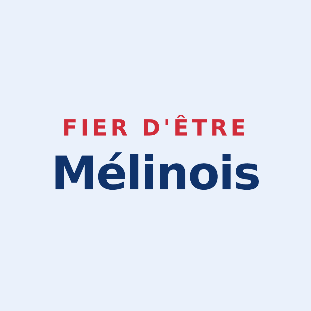 Sticker « Fier d'être Mélinois » — design pour Ménil-aux-Bois