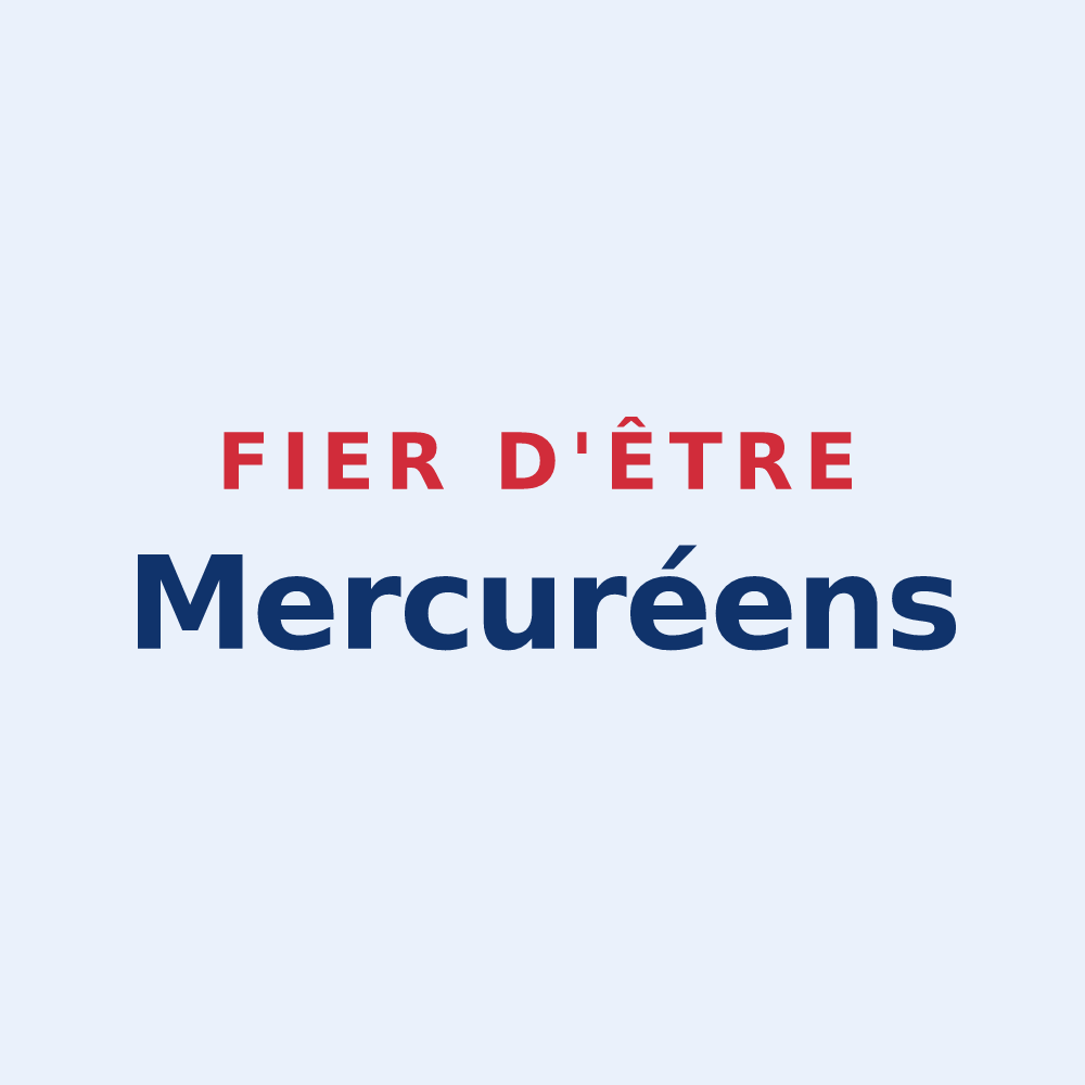 Sticker « Fier d'être Mercuréens » — design pour Mercurey