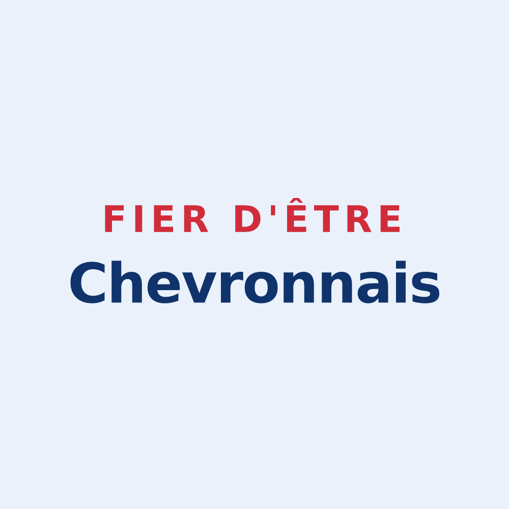 Sticker « Fier d'être Chevronnais » — design pour Mercury