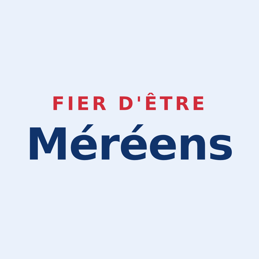 Sticker « Fier d'être Méréens » — design pour Méré