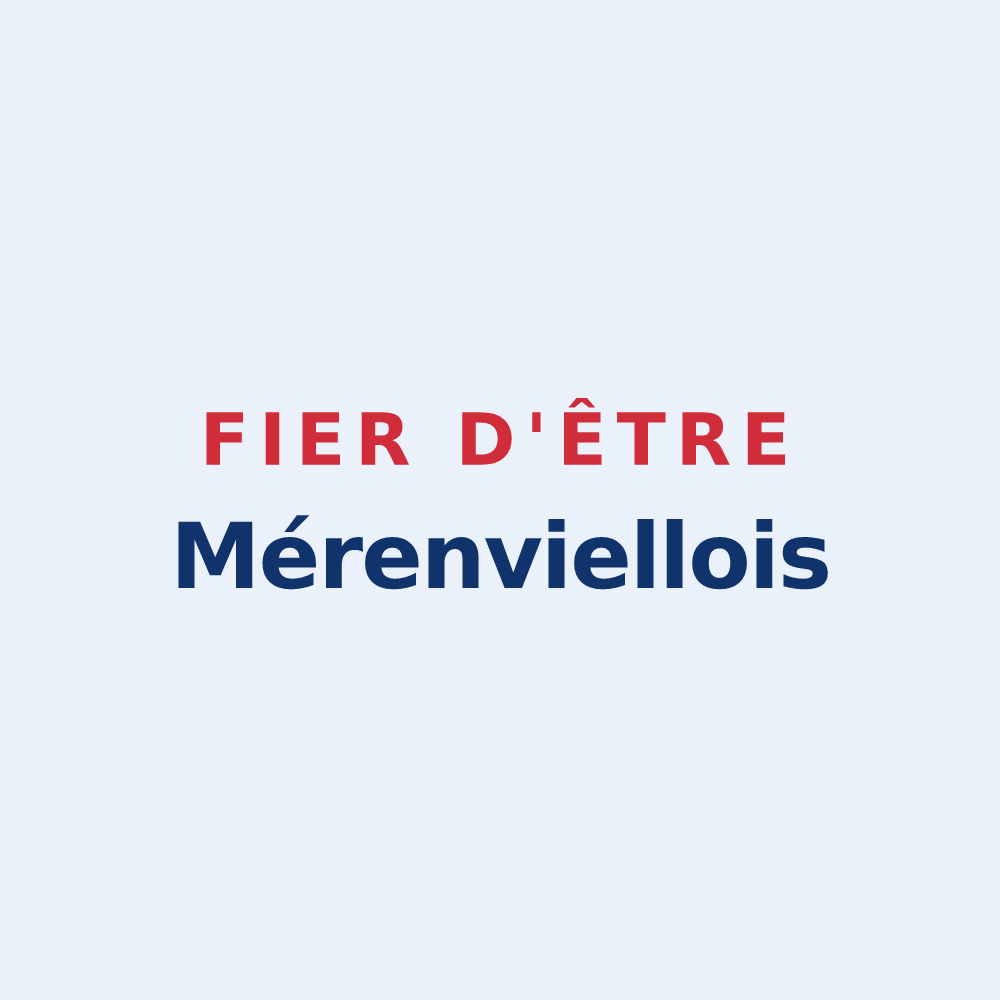 Sticker « Fier d'être Mérenviellois » — design pour Mérenvielle