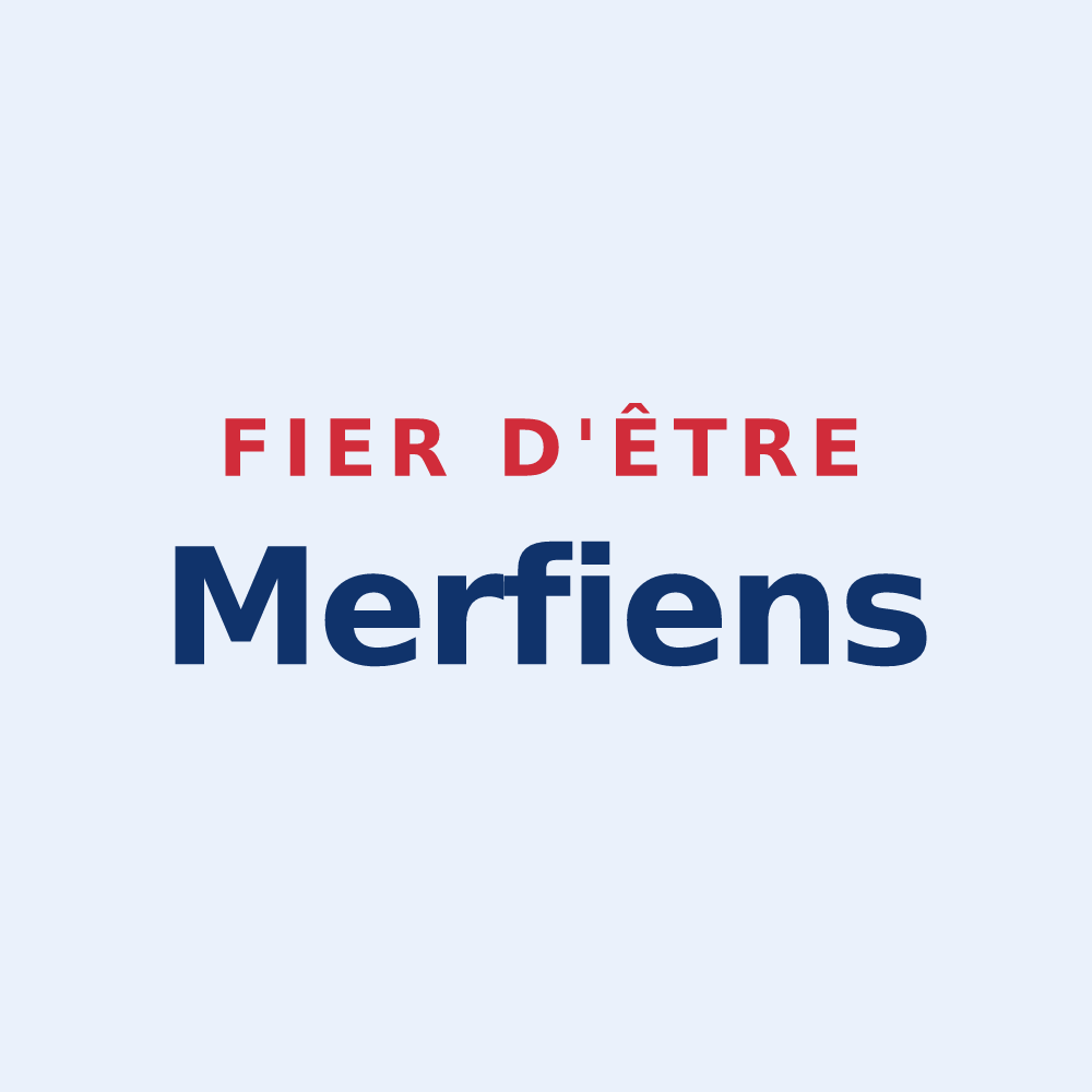 Sticker « Fier d'être Merfiens » — design pour Merfy