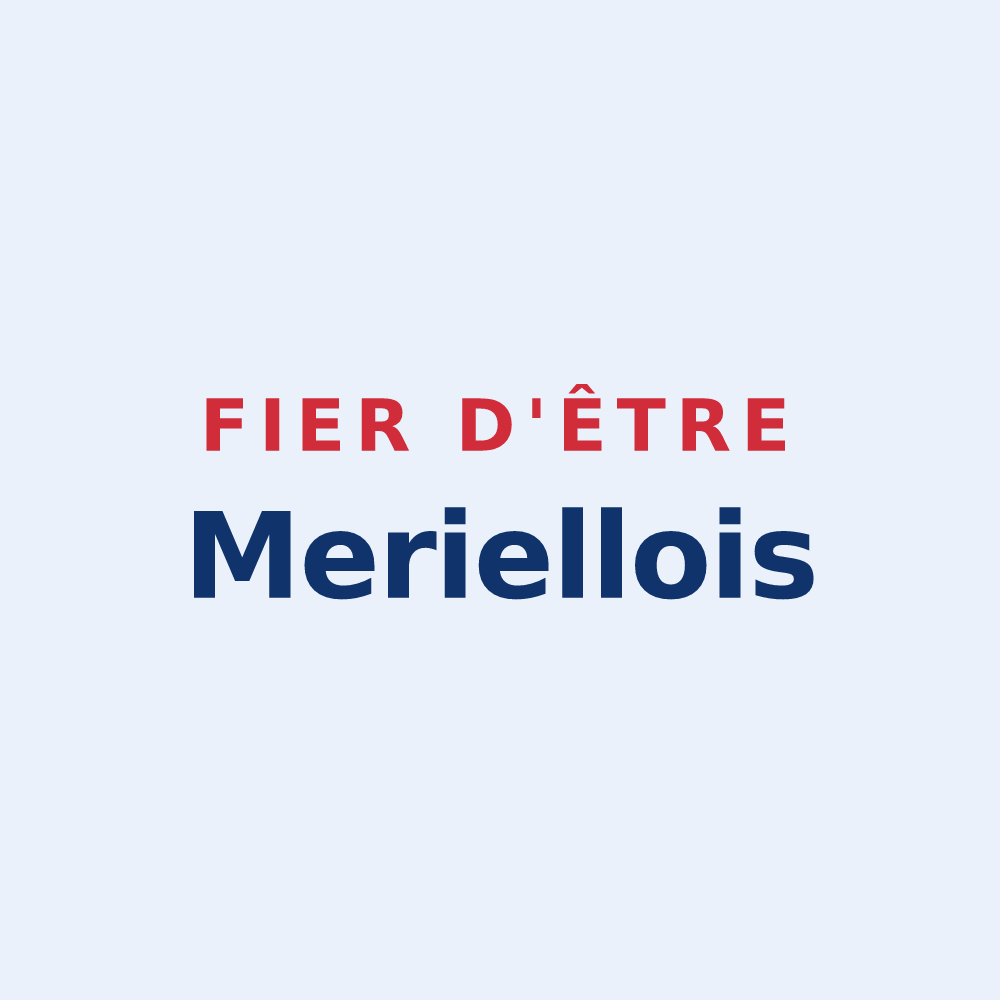 Sticker « Fier d'être Meriellois » — design pour Mériel