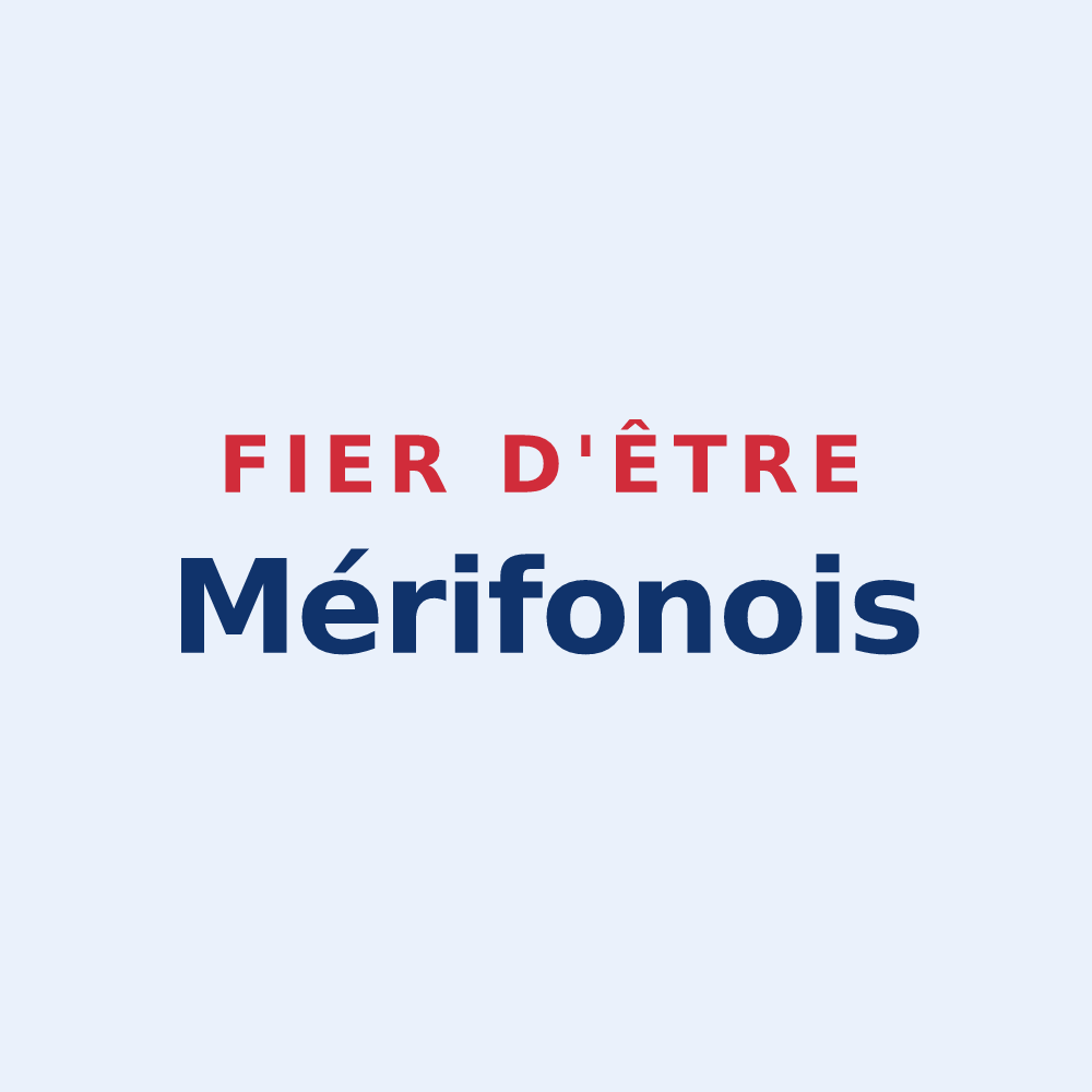 Sticker « Fier d'être Mérifonois » — design pour Mérifons