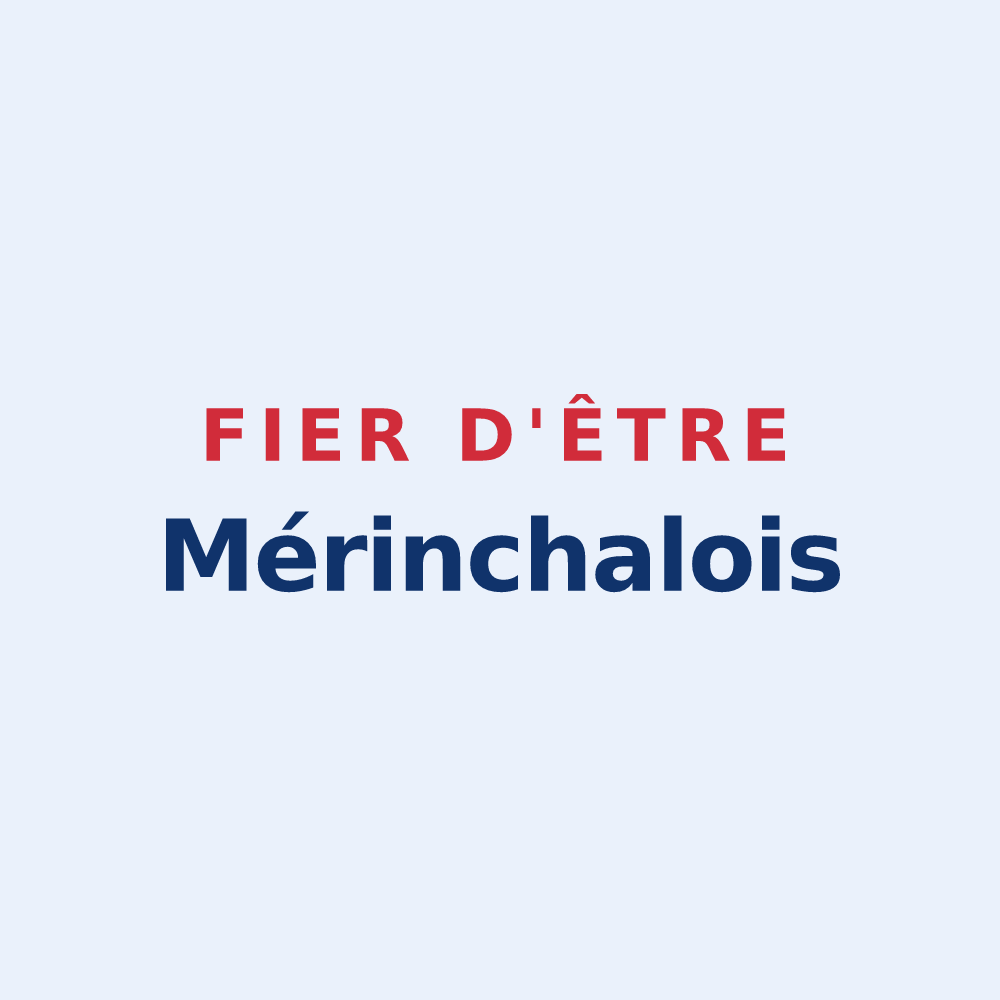 Sticker « Fier d'être Mérinchalois » — design pour Mérinchal