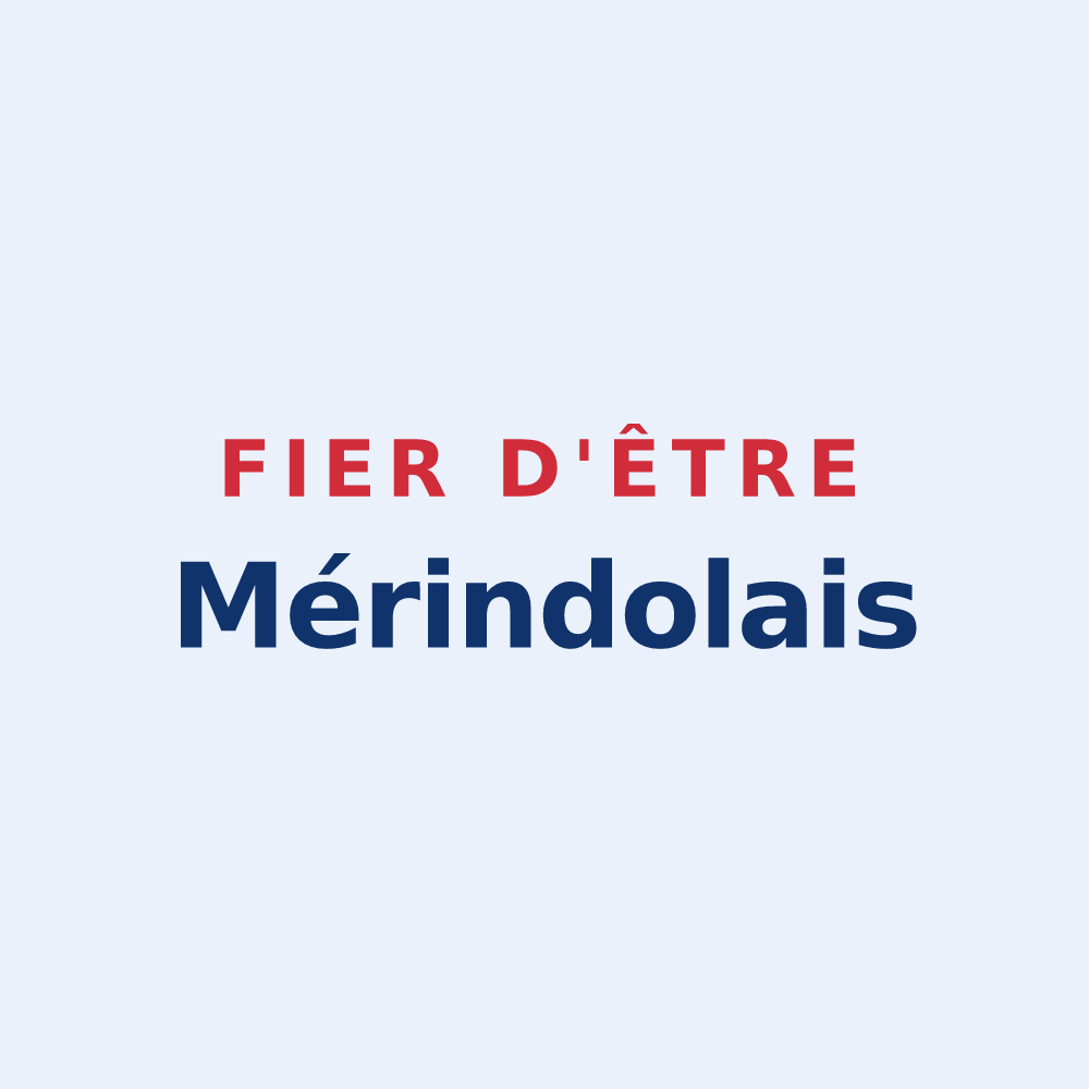 Sticker « Fier d'être Mérindolais » — design pour Mérindol-les-Oliviers