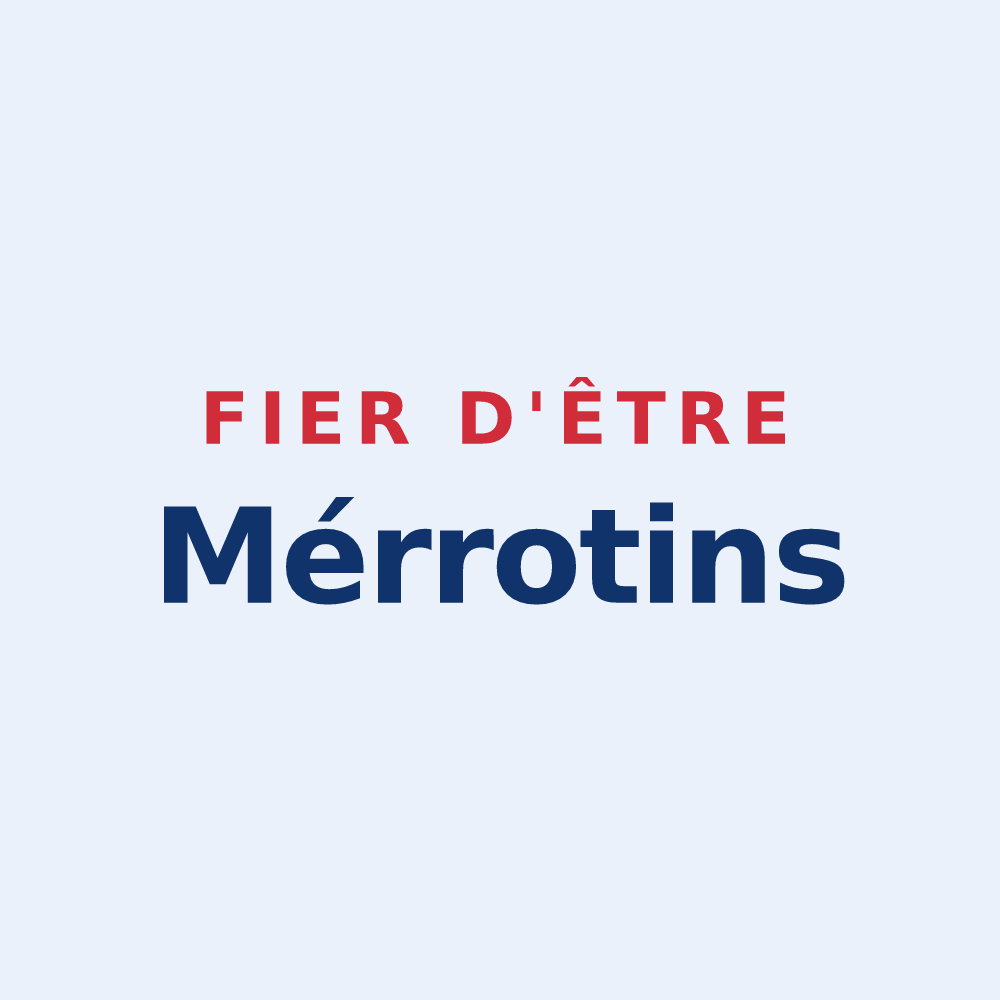 Sticker « Fier d'être Mérrotins » — design pour Merrey-sur-Arce