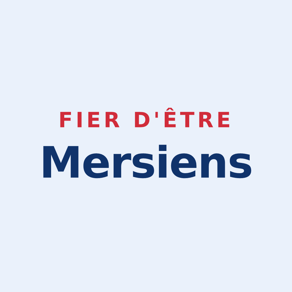 Sticker « Fier d'être Mersiens » — design pour Mers-sur-Indre