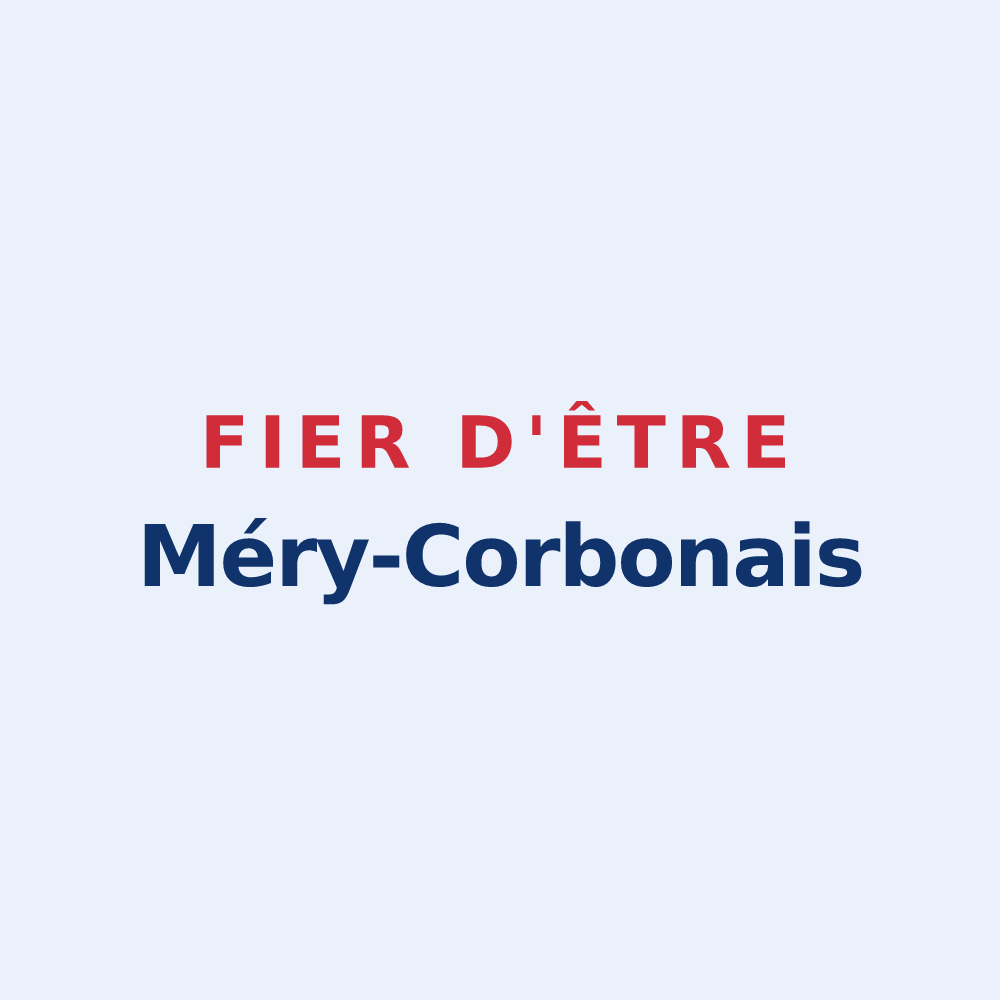 Sticker « Fier d'être Méry-Corbonais » — design pour Méry-Bissières-en-Auge