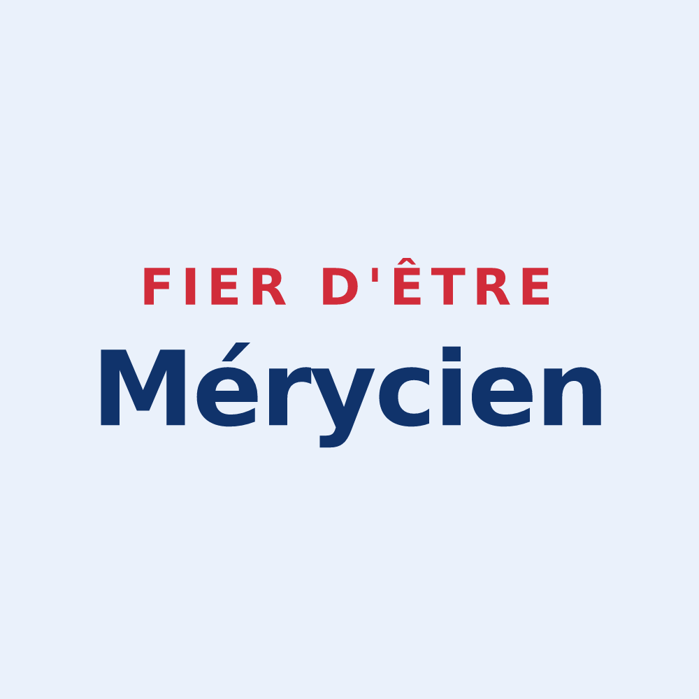 Sticker « Fier d'être Mérycien » — design pour Méry-sur-Seine
