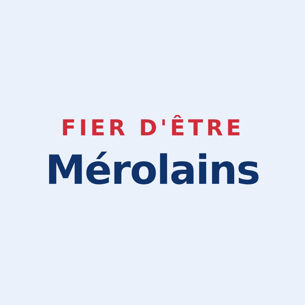 Sticker « Fier d'être Mérolains » — design pour Méry