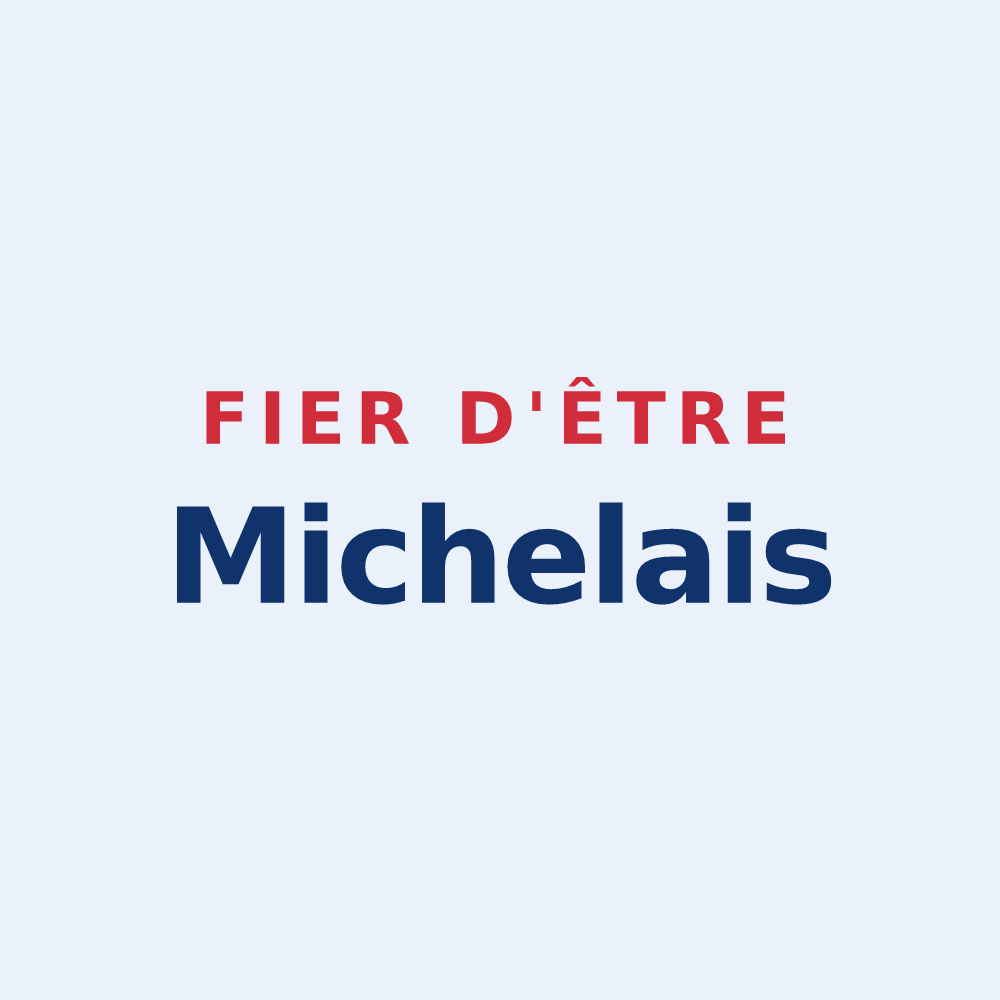 Sticker « Fier d'être Michelais » — design pour Meschers-sur-Gironde
