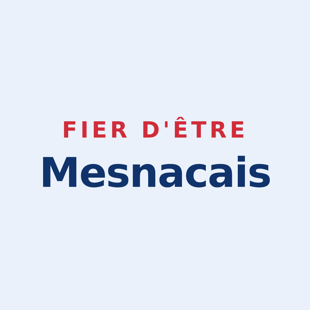 Sticker « Fier d'être Mesnacais » — design pour Mesnac